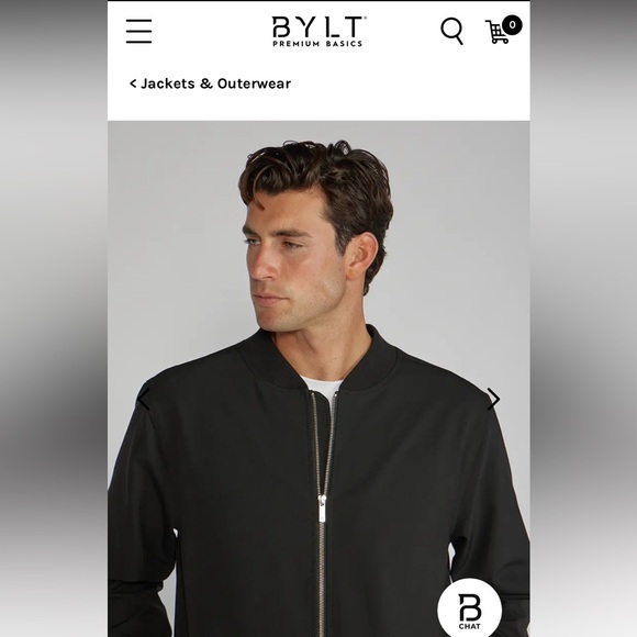 Mens BYLT Limitless Bomber Jacket - Picture 5 of 8